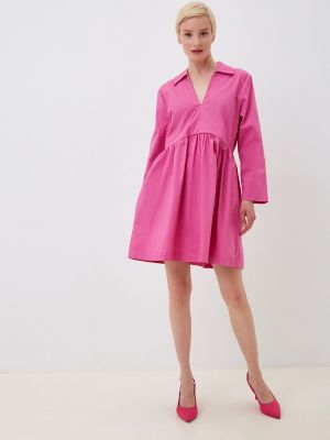 Платье-рубашка W.sharvel розовое