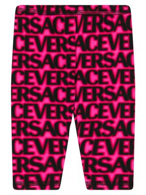 Bomuld leggings for piger Versace Kids pink