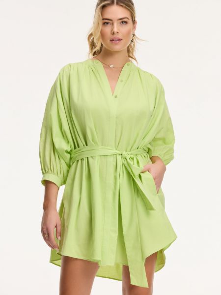 Robe chemise Shiwi vert