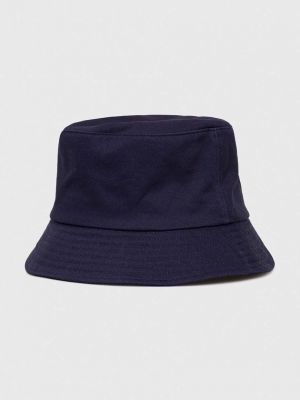 Bombažni klobuk United Colors Of Benetton modra