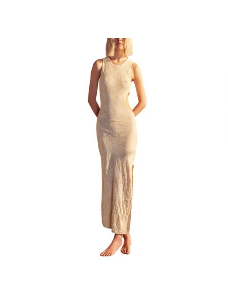 Sukienka długa Akep biała