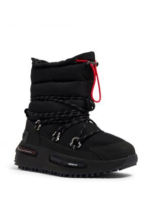 Kotníkové boty Moncler černé