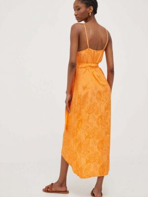 Rochie mini Answear Lab portocaliu