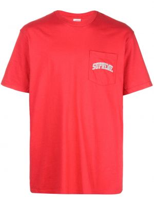 T-shirt Supreme rosso