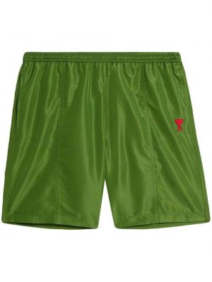 Tikitud lühikesed püksid Ami Paris roheline