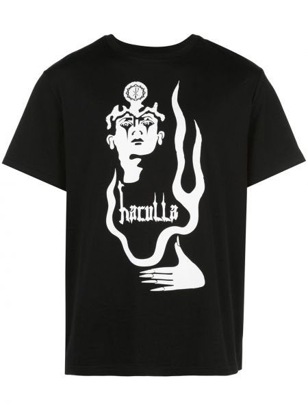 T-shirt à imprimé Haculla noir