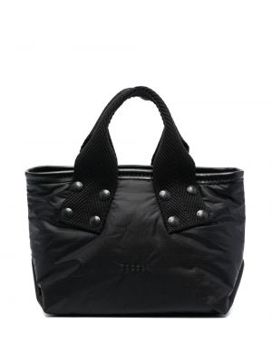 Nákupná taška s výšivkou Sacai čierna