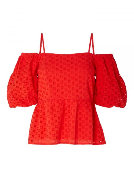 Блуза Selected Femme червено