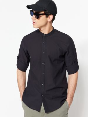 Košile Trendyol černá