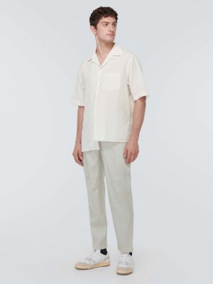 Villased sirged püksid Lanvin valge
