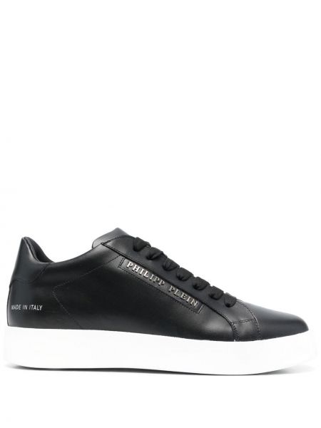 Deri sneaker Philipp Plein siyah