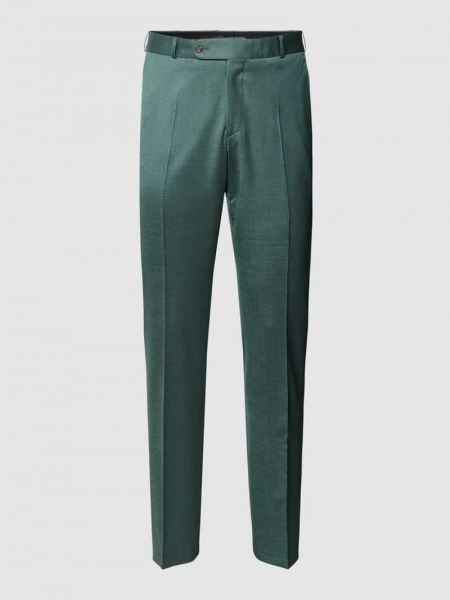 Proste spodnie Wilvorst zielone