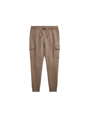 Spodnie cargo Polo Ralph Lauren brązowe