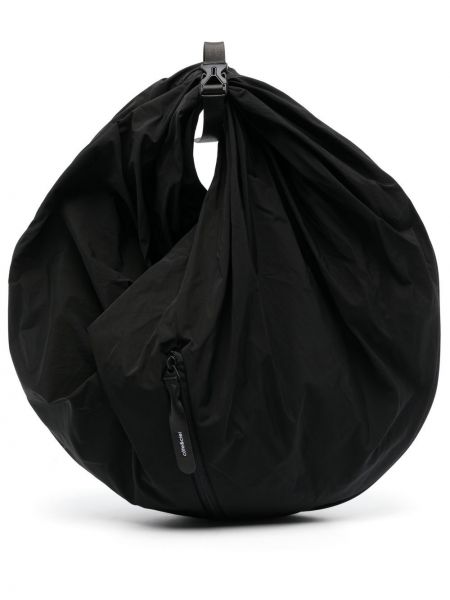 Shopper soma ar rāvējslēdzēju Côte&ciel melns