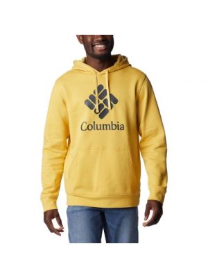 Bluza z kapturem Columbia żółta