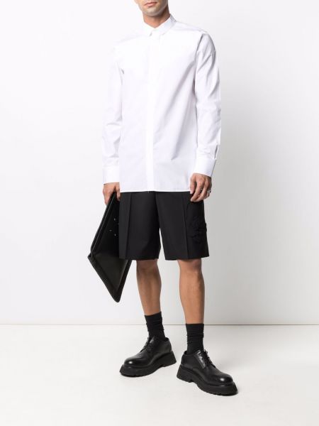 Camisa con bordado Givenchy blanco