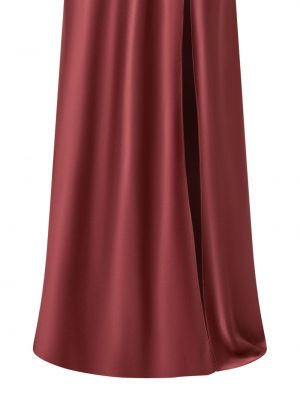 Saténové dlouhá sukně Nicholas červené