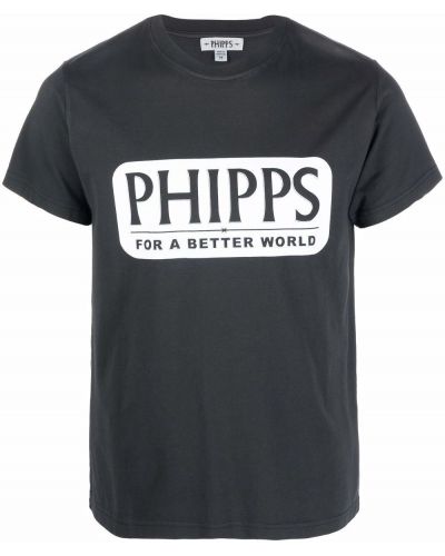 T-shirt bawełniana z printem Phipps