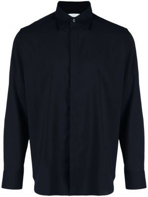 Camicia di lana Pt Torino blu