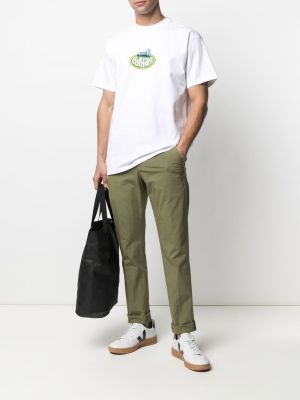Pantalones chinos slim fit Dondup verde