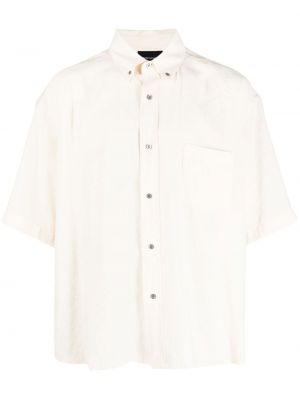 Риза с джобове Emporio Armani бяло