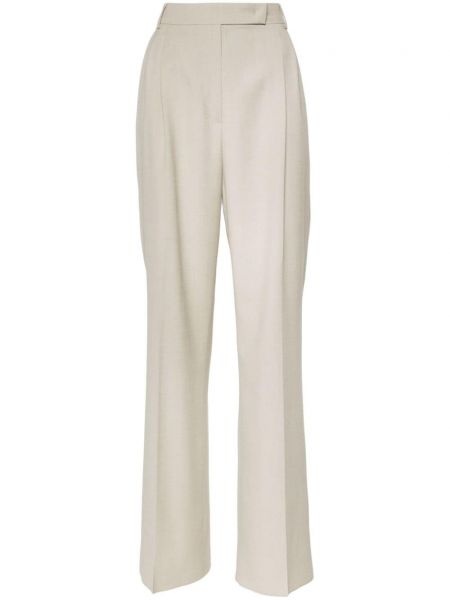 Pantalon taille haute Max Mara beige