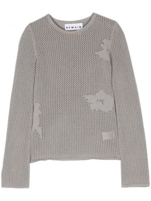 Pull Remain gris