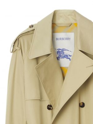 Trenchcoat aus baumwoll Burberry beige