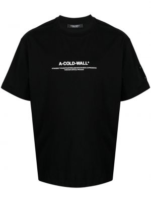 T-shirt en coton à imprimé A-cold-wall*