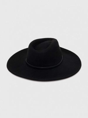 Vlněný klobouk Twinset černý