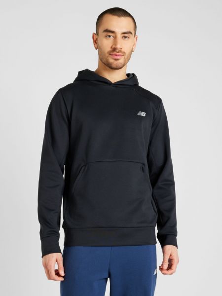 Sportiska stila džemperis New Balance melns