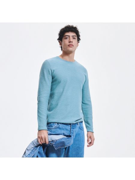Sweter bawełniane Reserved - turkus
