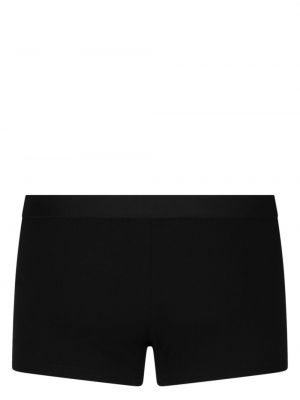 Bokserki bawełniane z nadrukiem Dolce And Gabbana czarne