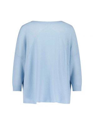 Sweter oversize No Name niebieski