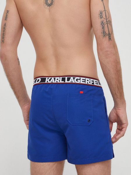 Kratke hlače Karl Lagerfeld plava