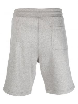Shorts de sport en coton Tommy Hilfiger gris