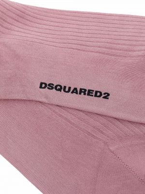 Calcetines Dsquared2 rosa