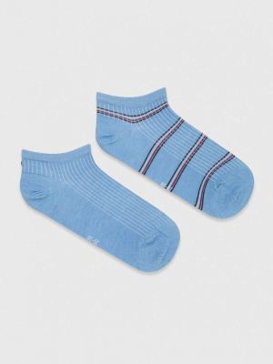 Чорапи Tommy Hilfiger синьо
