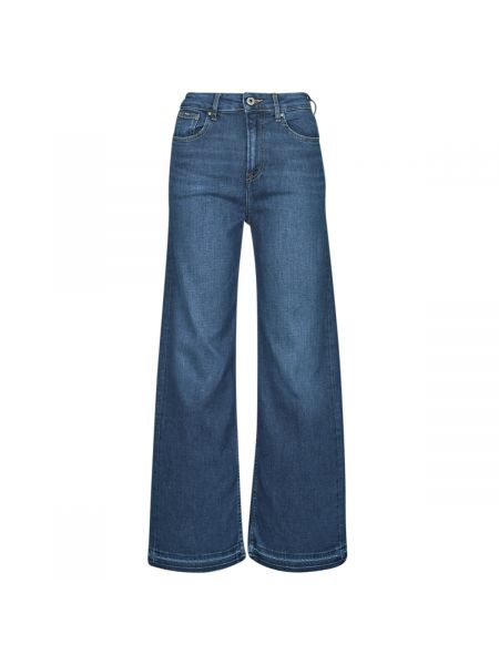 Voľné bootcut džínsy Pepe Jeans modrá