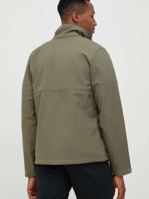 Куртка софтшелл для походов Columbia зеленая
