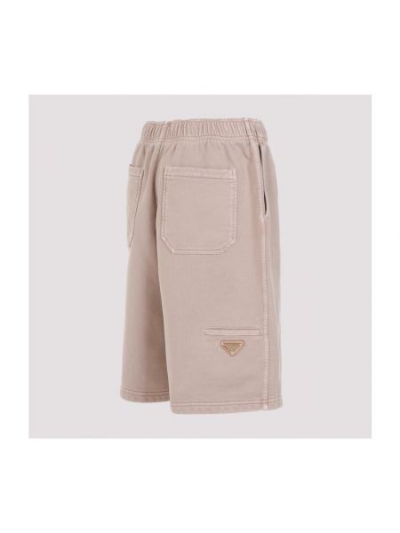Pantalones cortos Prada rosa
