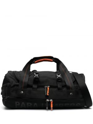 Кожаный куфар Parajumpers черно