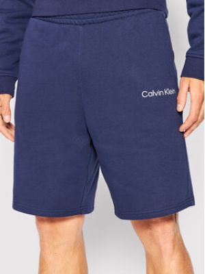 Shorts de sport Calvin Klein Performance bleu