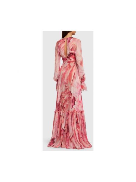 Vestido largo Roberto Cavalli rosa