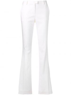 Панталон с висока талия Roberto Cavalli бяло
