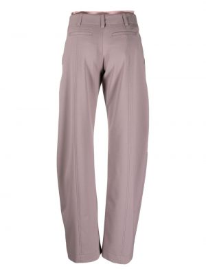 Rovné kalhoty Ssheena fialové