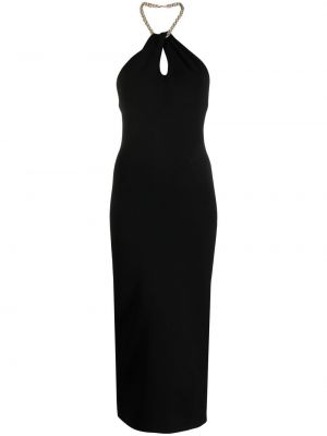 Βραδινό φόρεμα Galvan London μαύρο