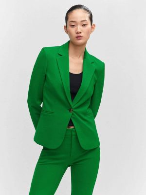 Пиджак Mango зеленый