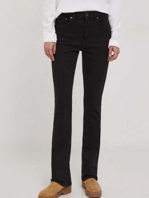Džíny s vysokým pasem Lauren Ralph Lauren černé