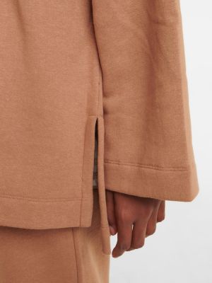 Maglione di cotone Max Mara marrone